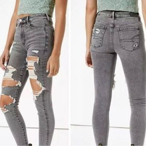 American eagle skinny jeans, size 4-6 (stretchy)
